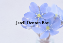 Obituary: Jerell Denton Box