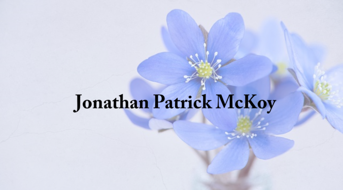 Obituary: Jonathan Patrick McKoy