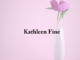 Obituary: Kathleen Fine