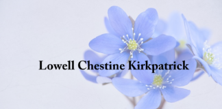 Obituary: Lowell Chestine Kirkpatrick