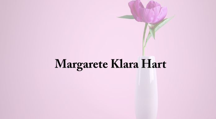 Obituary: Margarete Klara Hart