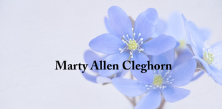 Obituary: Marty Allen Cleghorn