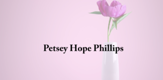 Obituary: Petsey Hope Phillips