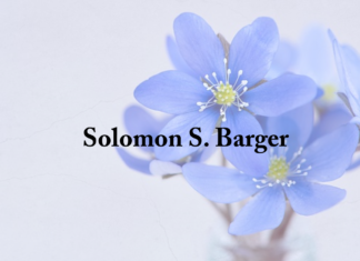 Obituary: Solomon S. Barger