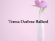 Obituary: Teresa Darlene Ballard