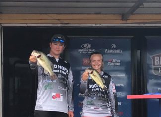 Good Hope anglers Arnold, Curington narrowly miss final round of Mossy Oak Fishing High School Championship
