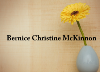 Obituary: Bernice Christine McKinnon