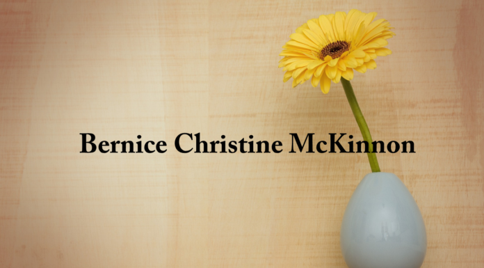 Obituary: Bernice Christine McKinnon
