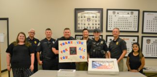 Cash Express delivers special cakes to first responders