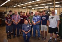 Meeting a living legend: CATA precision machining students sit down with world record-holding machinist Joe Hayden