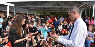 Good Hope Middle School student bests faculty, administration members in Rubik’s cube competition