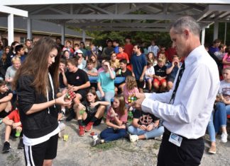 Good Hope Middle School student bests faculty, administration members in Rubik’s cube competition