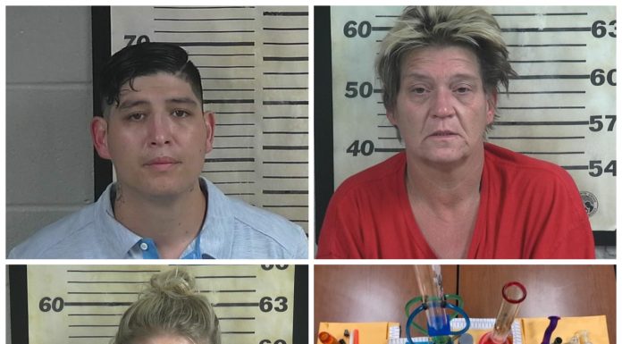 3 Vinemont residents charged after search yields meth, marijuana