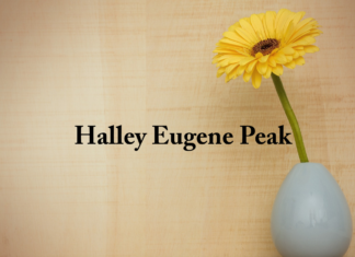 Obituary: Halley Eugene Peak