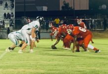 PREP FOOTBALL: Broncos fall at Midfield, 44-28