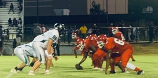 PREP FOOTBALL: Broncos fall at Midfield, 44-28