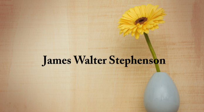Obituary: James Walter Stephenson