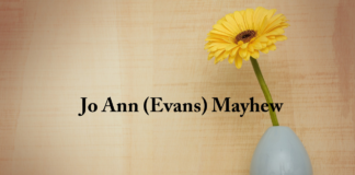 Obituary: Jo Ann (Evans) Mayhew