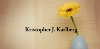 Obituary: Kristopher J. Karlberg