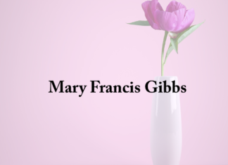 Obituary: Mary Francis Gibbs