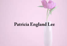 Obituary: Patricia England Lee