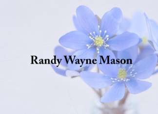 Obituary: Randy Wayne Mason