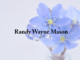 Obituary: Randy Wayne Mason