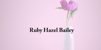 Obituary: Ruby Hazel Bailey