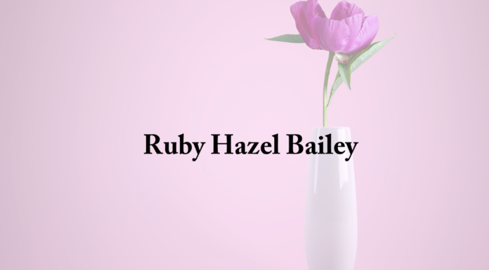 Obituary: Ruby Hazel Bailey