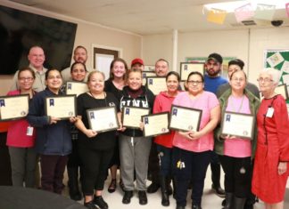 Wallace State Adult Education’s ESL participants at Tyson Foods recognized for classroom work