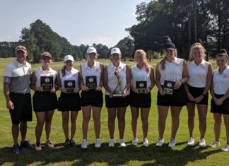 Wallace State’s women’s golf team wins 3rd straight WSCC Fall Invitational; No. 16 volleyball moves to 17-0