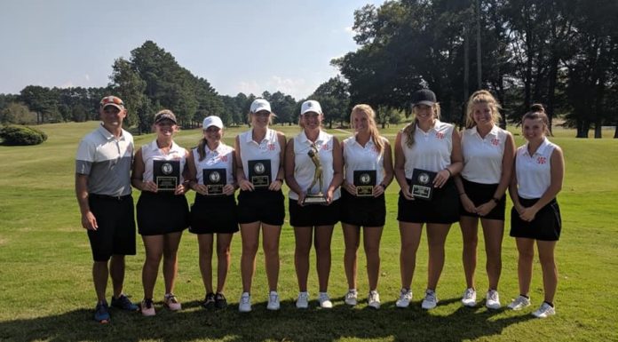 Wallace State’s women’s golf team wins 3rd straight WSCC Fall Invitational; No. 16 volleyball moves to 17-0