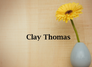 Obituary: Clay Thomas