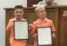 Hanceville 2nd graders recognized by city council