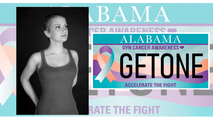 In memory of Laura: Pre-sales needed for new GYN cancer awareness car tag in Alabama