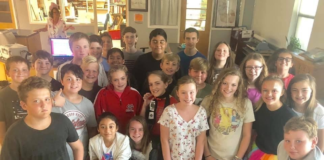 Good Hope 7th graders create Rubik’s Cube mosaic portrait of Abraham Lincoln