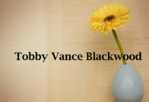 Obituary: Tobby Vance Blackwood