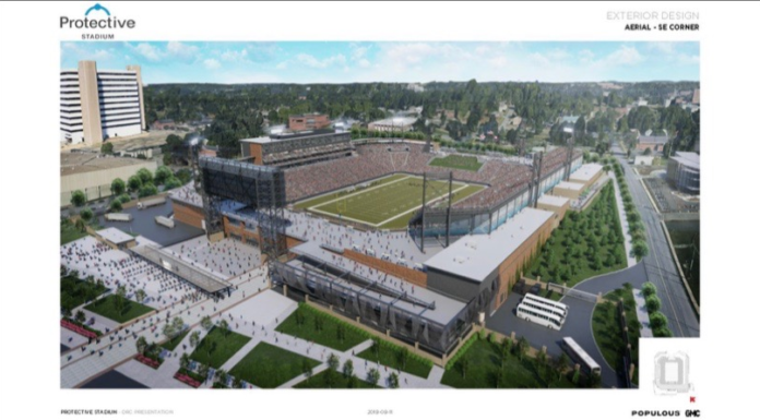 BJCC reveals Protective Stadium full design plans