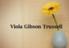 Obituary: Viola Gibson Trussell