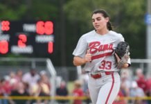 Alabama Softball’s Claire Jenkins to miss 2020 season with torn ACL