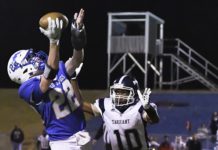 PREP FOOTBALL: Cold Springs falls to Tarrant late, 24-20
