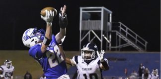 PREP FOOTBALL: Cold Springs falls to Tarrant late, 24-20