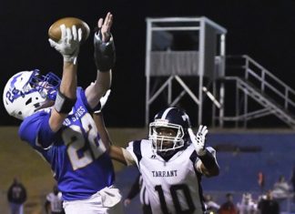 PREP FOOTBALL: Cold Springs falls to Tarrant late, 24-20