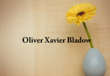 Obituary: Oliver Xavier Bladow