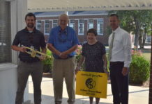 CMS Band receives donation from local supporters