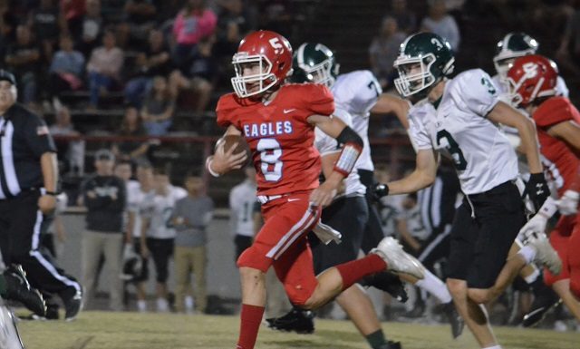 PREP FOOTBALL: Miller to Miller touchdown lifts Eagles over Locust Fork in final seconds