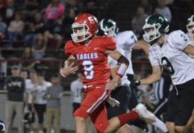 PREP FOOTBALL: Miller to Miller touchdown lifts Eagles over Locust Fork in final seconds