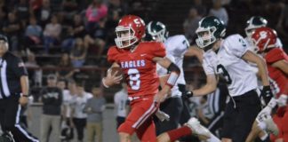 PREP FOOTBALL: Miller to Miller touchdown lifts Eagles over Locust Fork in final seconds