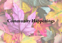 LIST: Community Happenings: Oct. 17-20