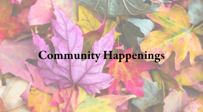 LIST: Community Happenings: Oct. 17-20